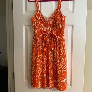 Orange Dress